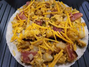 High Protein Breakfast Quesadillas